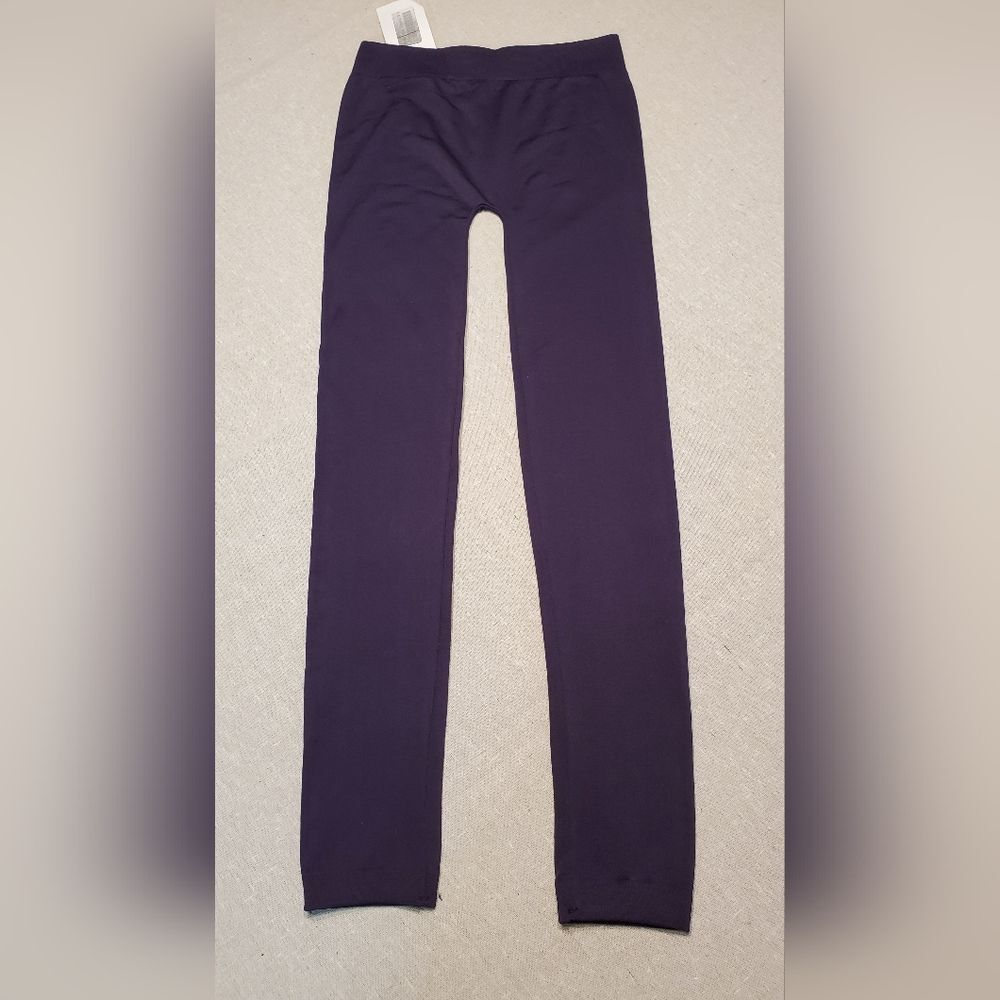 Zenana Purple Tight Leggings in One Size Fits All
